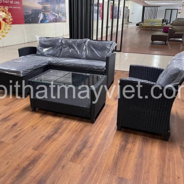 Bàn Ghế Sofa Mây Tre BGSF0034